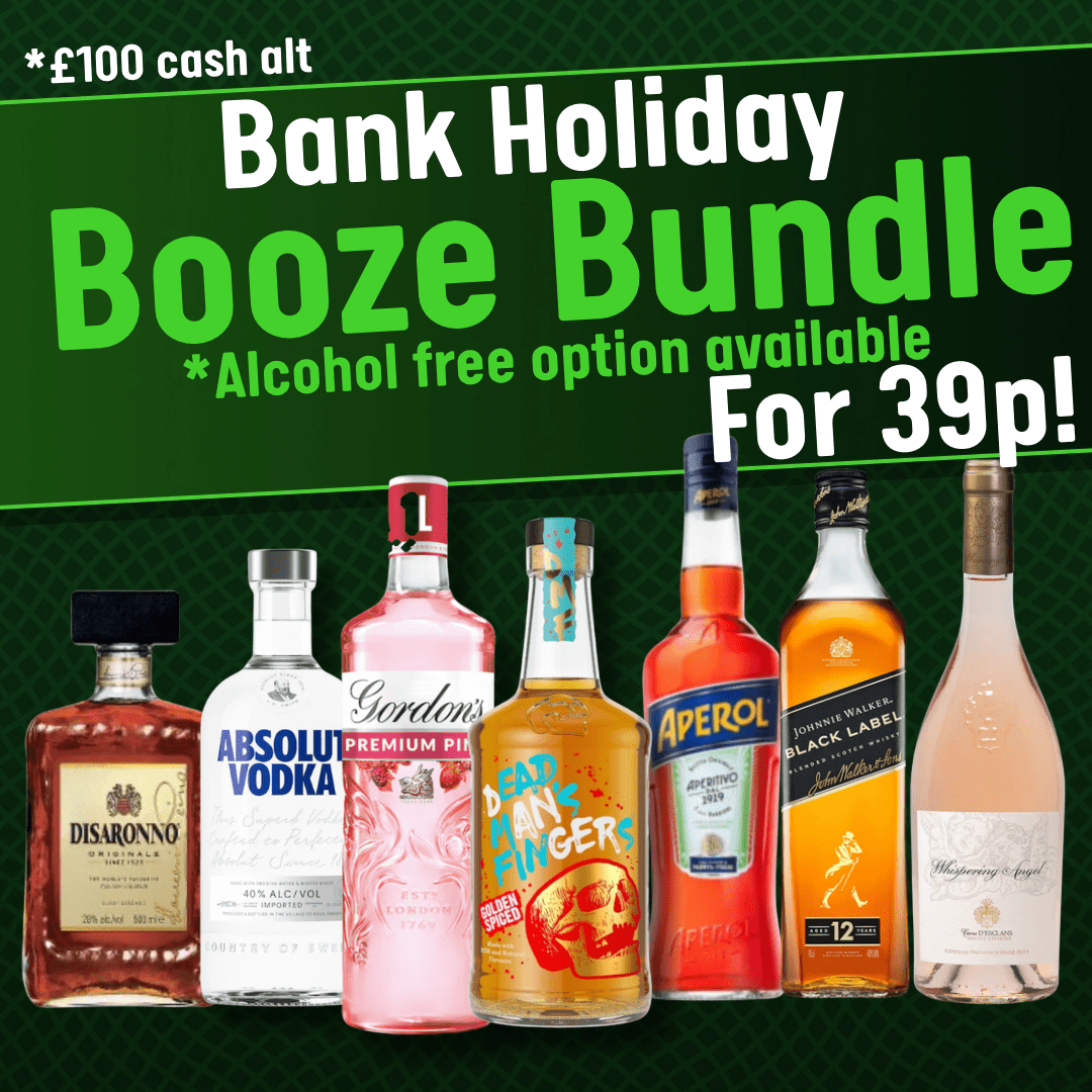 Bank holiday booze bundle