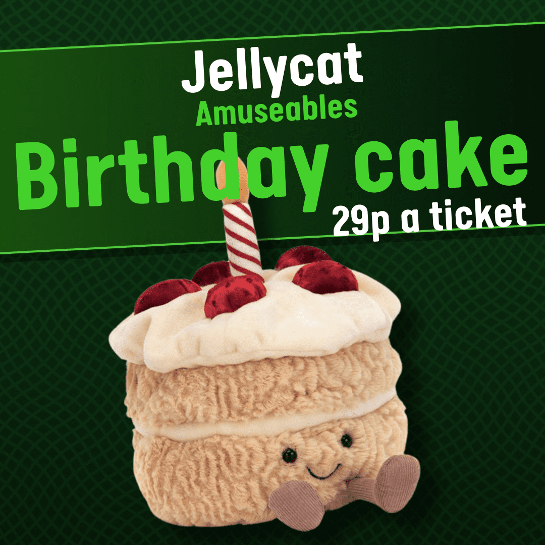 Jellycat Birthday cake