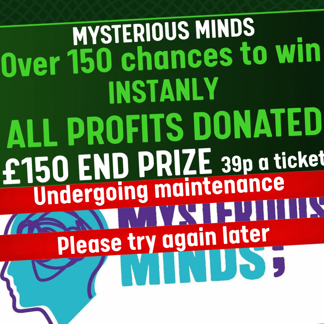 Mysterious minds Charity competition
