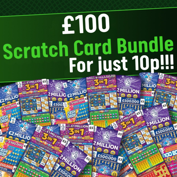 £100 scratchcards for 10p