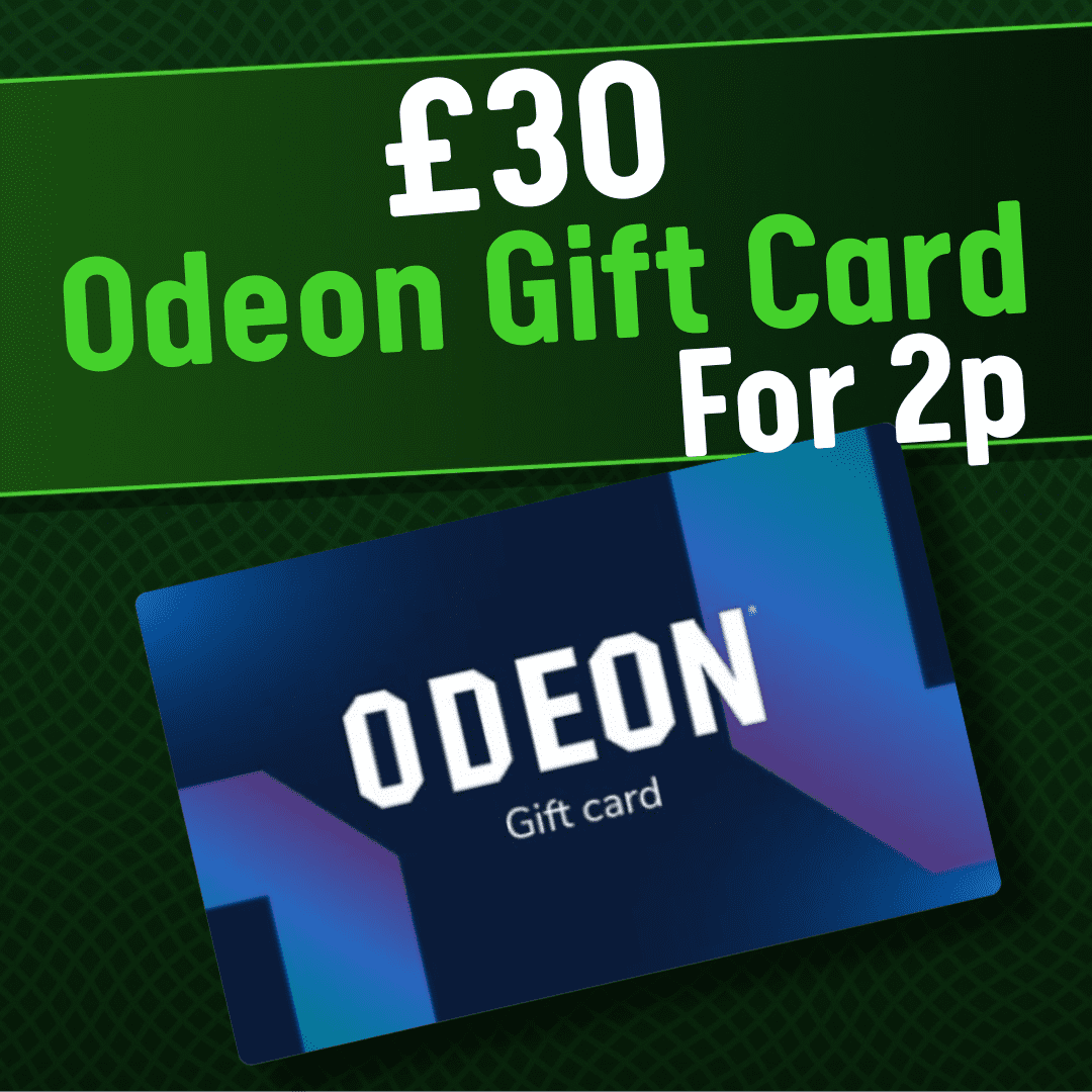 £30 Odeon Cinema voucher for 2 pence