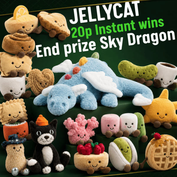 Jellycat instant win competition