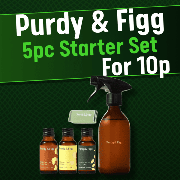 Luxury cleaning. Purdy and Figg starter set